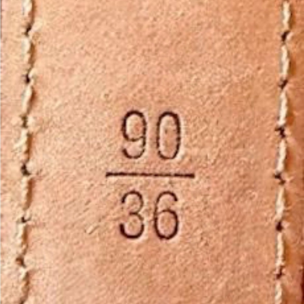 ✨ Louis Vuitton Vernis Skinny Belt 90/36 Pink ✨ - Picture 2 of 4